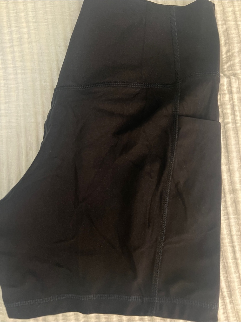 Black High-Waist Bike Shorts for Women - Supportive Stretch